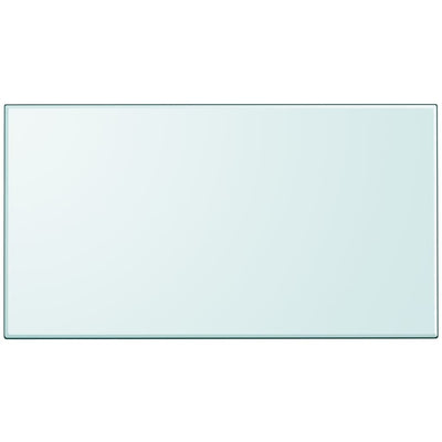 Table Top Tempered Glass Rectangular 1200x650 mm