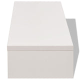 Monitor Stand Engineered Wood 60x23.5x12 cm White