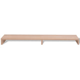 Monitor Stand Engineered Wood 110x23.5x9 cm Beige