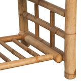 Coffee Table Bamboo 90x50x45 cm - Top-Down View