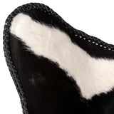Butterfly Chair Black and White Real Cowhide Leather
