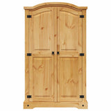 Wardrobe Mexican Pine Corona Range 2 Doors - Top-Down View