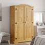 Wardrobe Mexican Pine Corona Range 2 Doors