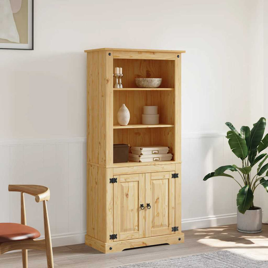 Cupboard Mexican Pine Corona Range 80x40x170 cm