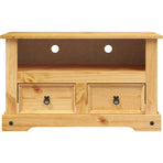 TV Cabinet Mexican Pine Corona Range 91x43x56 cm