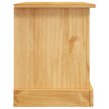 Tv Cabinet Mexican Pine Corona Range 91x43x56 Cm - Rear View