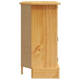 Console Table Mexican Pine Corona Range 80x43x78 cm - Rear View