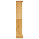 4-Tier Bookcase Mexican Pine Corona Range 80x29x150 cm - Top-Down View