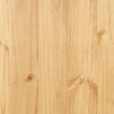 4-Tier Bookcase Mexican Pine Corona Range 80x29x150 cm - Close-Up Angle