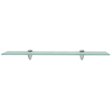 Floating Shelf Glass 60x10 cm 8 mm - Front View