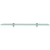 Floating Shelf Glass 70x10 cm 8 mm - Front View