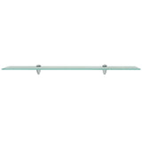 Floating Shelf Glass 80x10 cm 8 mm - Front View