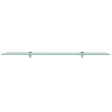 Floating Shelf Glass 100x10 cm 8 mm