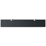 Floating Shelf Glass 60x10 cm 8 mm - Side View