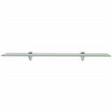 Floating Shelf Glass 70x10 cm 8 mm - Front View