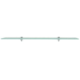 Floating Shelf Glass 100x20 cm 8 mm - Front View