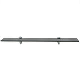 Floating Shelf Glass 60x20 cm 8 mm - Front View