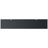 Floating Shelf Glass 100x20 cm 8 mm - Side View