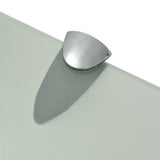 Floating Shelf Glass 40x20 cm 8 mm - Top-Down View