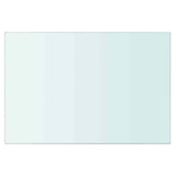 Shelf Panel Glass Clear 30x20 cm - Front View