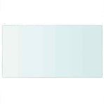 Shelf Panel Glass Clear 40x25 cm