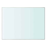Shelf Panel Glass Clear 40x30 cm - Front View