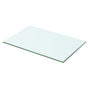 Shelf Panel Glass Clear 50x25 cm