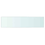 Shelf Panel Glass Clear 60x15 cm