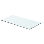 Shelf Panel Glass Clear 60x25 cm