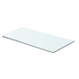 Shelf Panel Glass Clear 60x25 cm