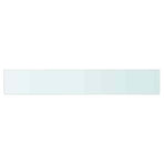 Shelf Panel Glass Clear 80x12 cm