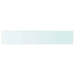 Shelf Panel Glass Clear 80x15 cm
