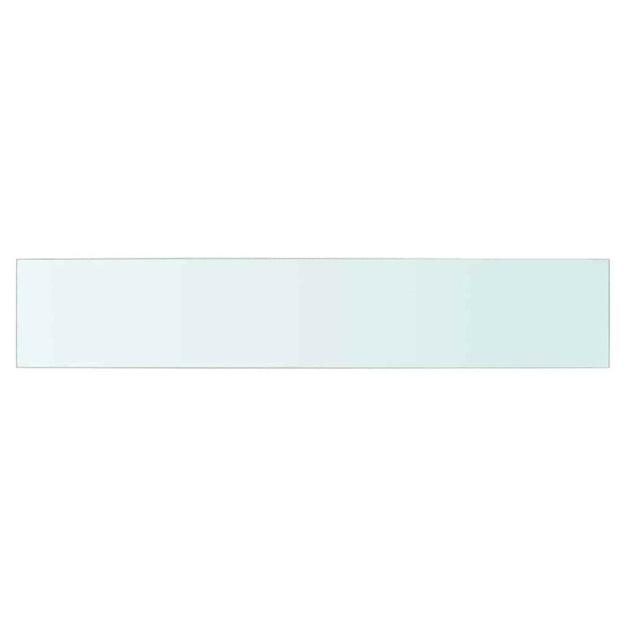 Shelf Panel Glass Clear 80x15 cm