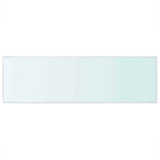 Shelf Panel Glass Clear 80x25 cm