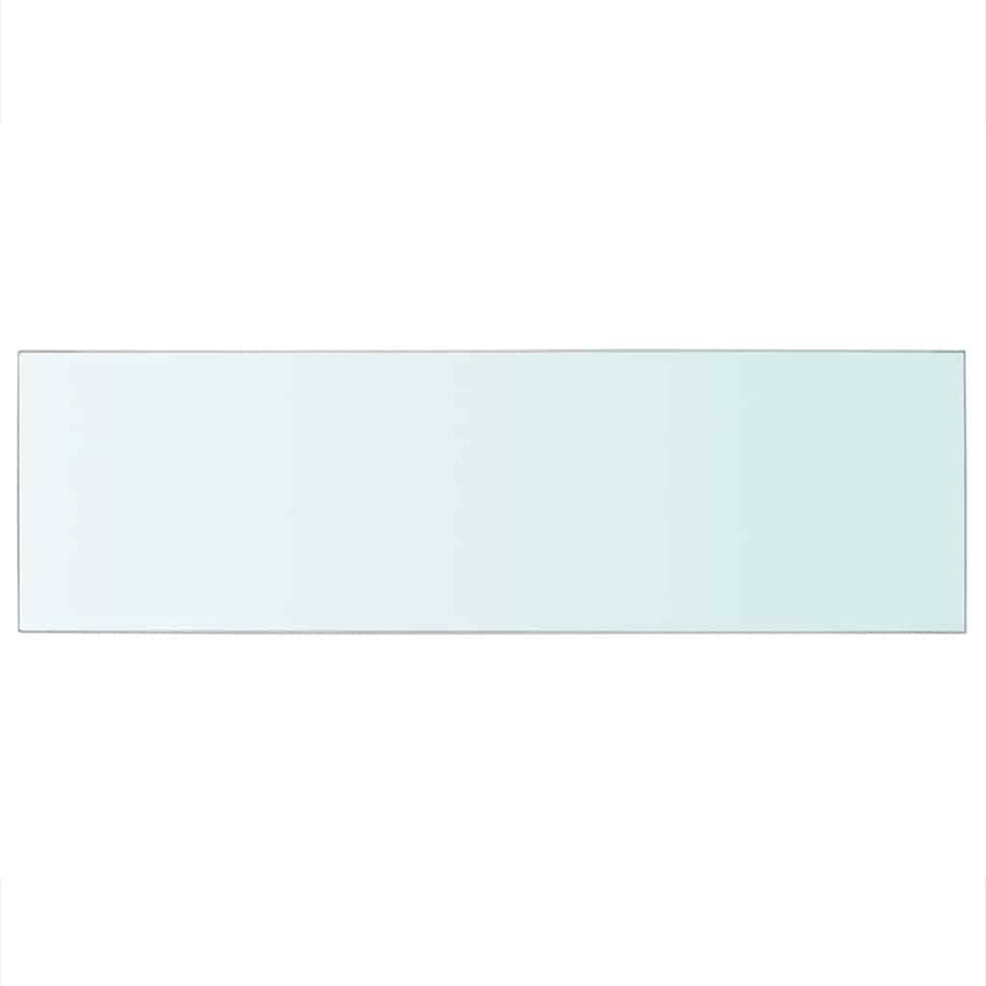 Shelf Panel Glass Clear 80x25 cm