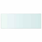 Shelf Panel Glass Clear 80x30 cm