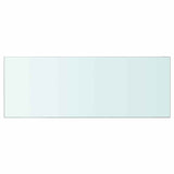 Shelf Panel Glass Clear 80x30 cm - Front View