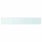 Shelf Panel Glass Clear 90x15 cm