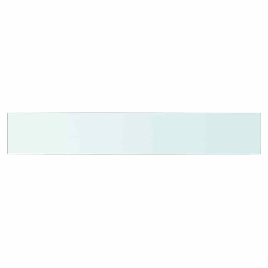 Shelf Panel Glass Clear 90x15 cm
