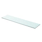 Shelf Panel Glass Clear 90x20 cm
