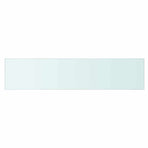 Shelf Panel Glass Clear 90x20 cm
