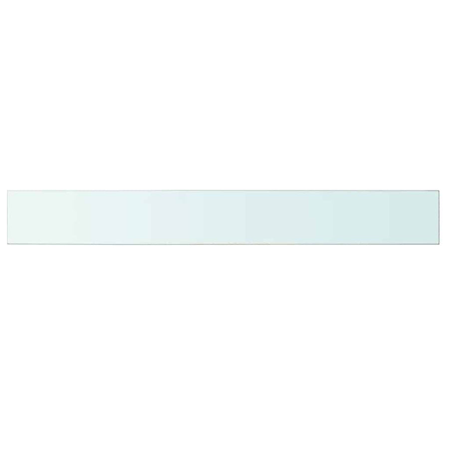 Shelf Panel Glass Clear 100x12 cm