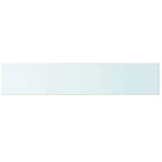 Shelf Panel Glass Clear 100x20 cm