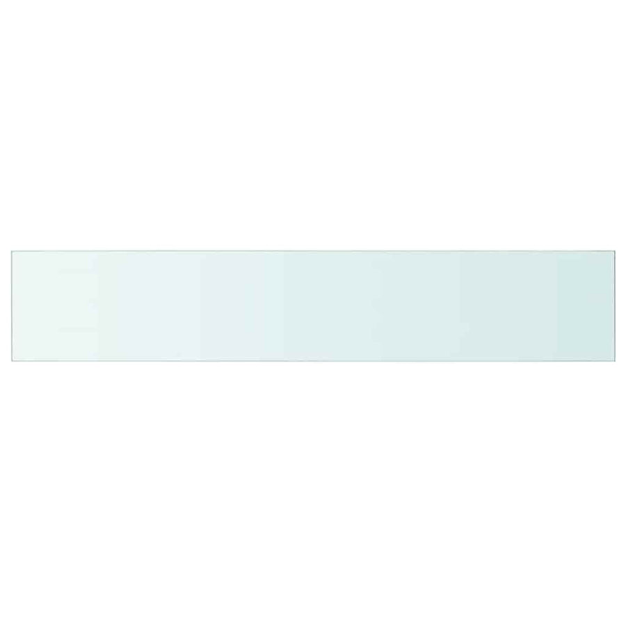 Shelf Panel Glass Clear 110x20 cm