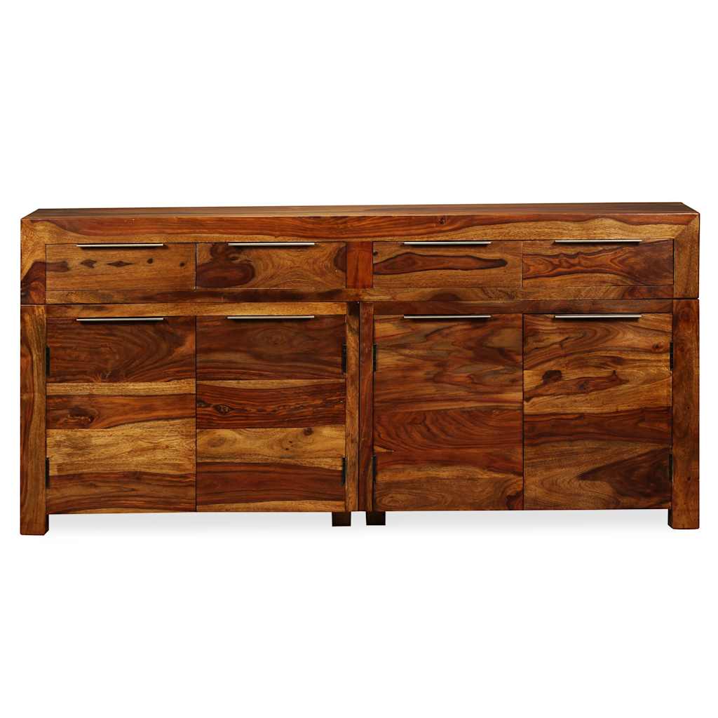 Sideboard Solid Acacia Wood 160x35x75 cm
