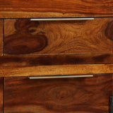 Sideboard Solid Acacia Wood 160x35x75 cm