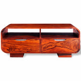 Coffee Table Solid Acacia Wood 90x40x35 cm