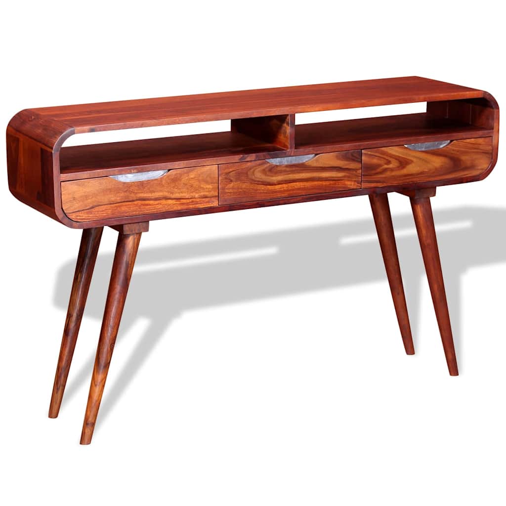 Console Table Solid Acacia Wood 120x30x75 cm