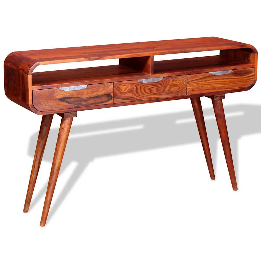 Console Table Solid Acacia Wood 120x30x75 cm