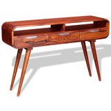 Console Table Solid Acacia Wood 120x30x75 cm